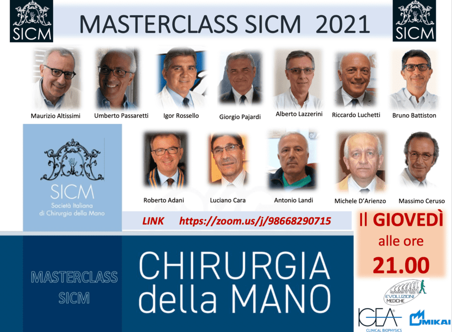 Masterclass SICM 2021